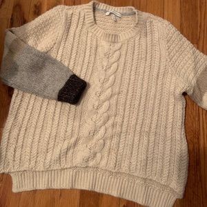 Cozy knit crop sweater